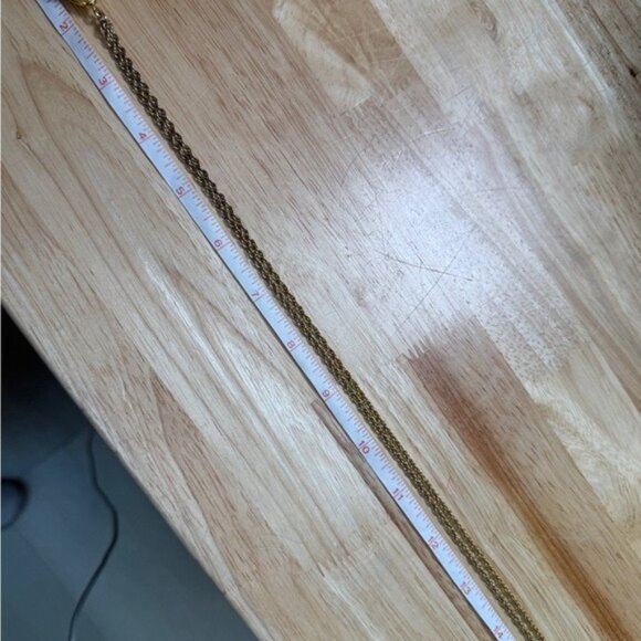 Joan Rivers Gold-Tone Egg Pendant Necklace W/ Faux Pearl & Rhinestones 29" Chain - Picture 8 of 12